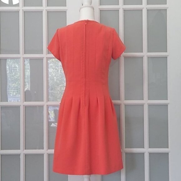 H&M Tangerine/Coral Drop Waist Dress - Picture 6 of 16